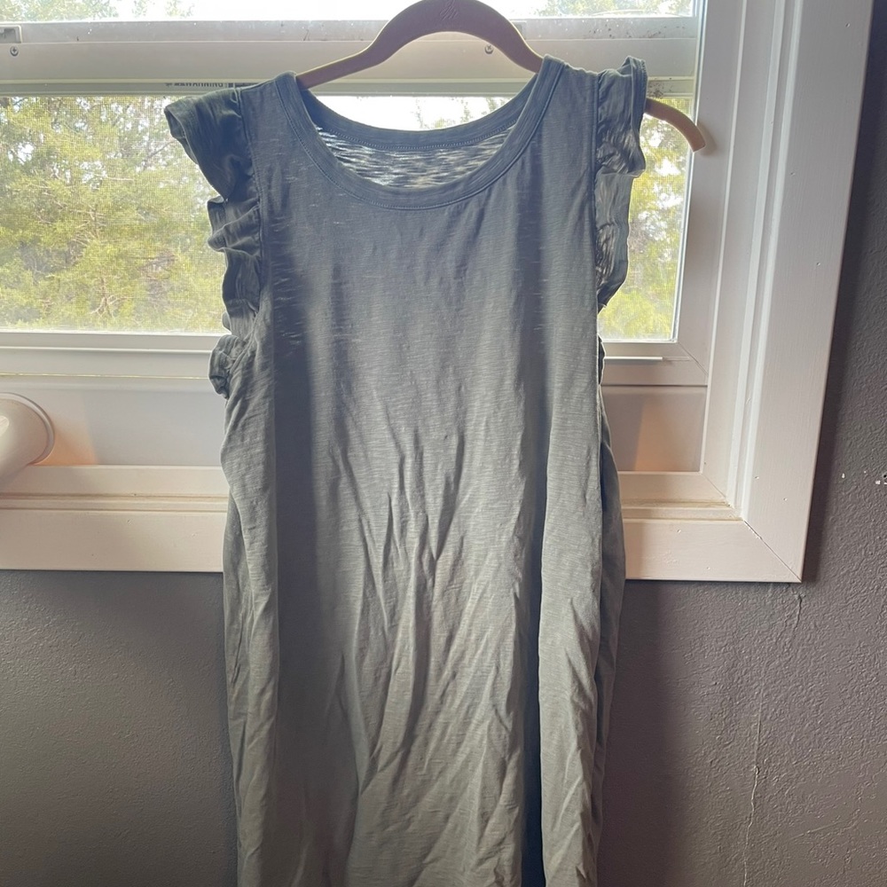 Army green dress